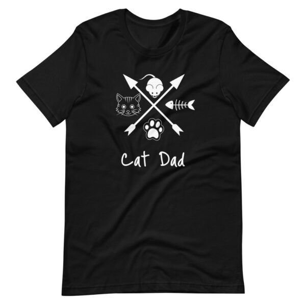 Unisex-T-Shirt “Cat dad”